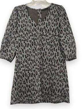 Very J Animal Print Women's Dress Small